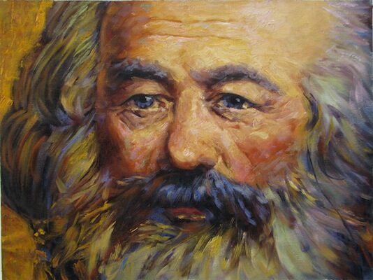 painting - Marx